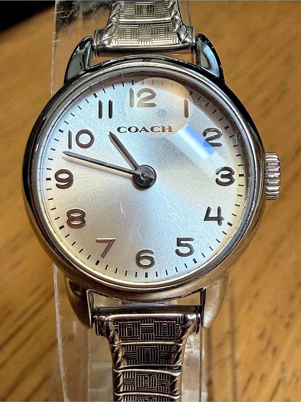 Coach Silver-Tone Stainless Steel Watch